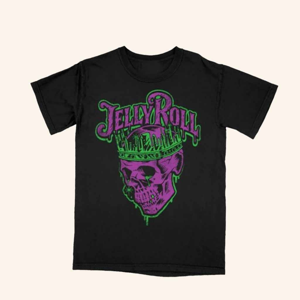 Jelly Roll Merch Skull Shirt Halloween Gift Ideas For Boyfriend Jelly Roll Merch Skull Shirt Halloween Gift Ideas For Boyfriend