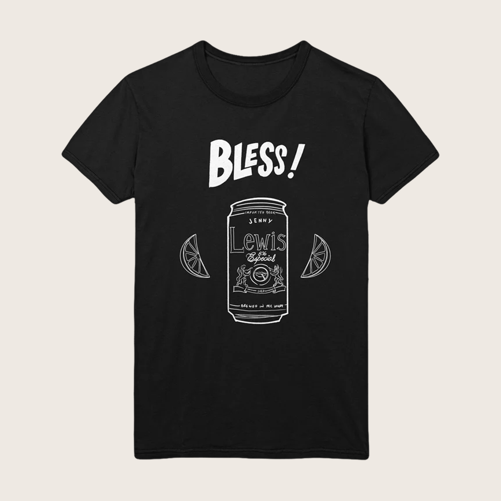 Jenny Lewis Merch Bless Black T-Shirt Christmas Gifts For Young Men Jenny Lewis Merch Bless Black T-Shirt Christmas Gifts For Young Men