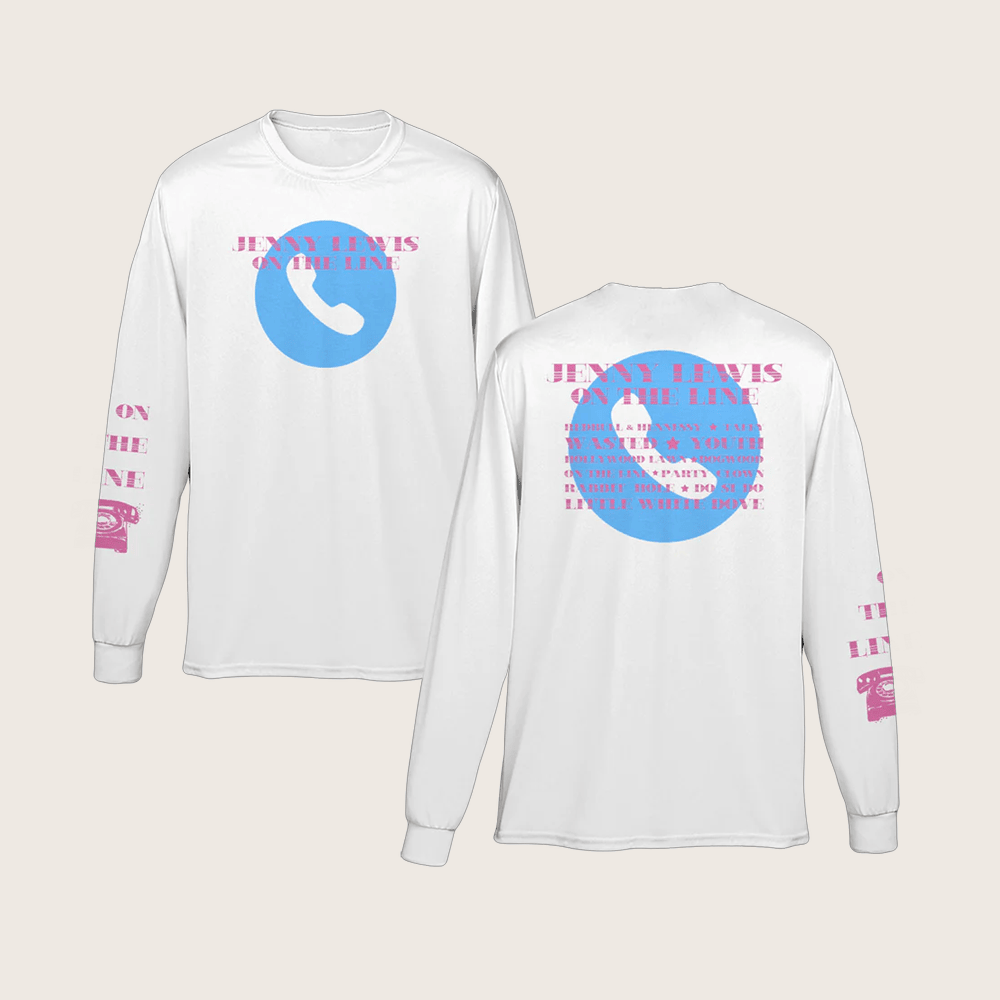 Jenny Lewis Merch On The Line Long Sleeve Shirt Unique Christmas Gifts For Her Jenny Lewis Merch On The Line Long Sleeve Shirt Unique Christmas Gifts For Her