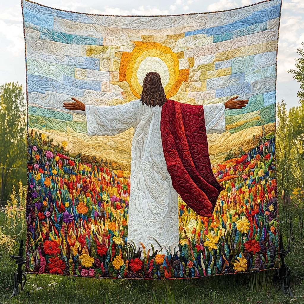 Jesus Blessing All Quilted Blanket Nice Throw Blanket Unique Religious Gifts Jesus Blessing All Quilted Blanket Nice Throw Blanket Unique Religious Gifts
