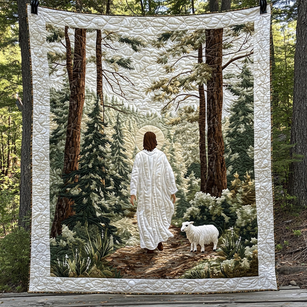 Jesus Tending Flock Quilted Blanket Nice Throw Blanket Christian Gifts For Graduates Jesus Tending Flock Quilted Blanket Nice Throw Blanket Christian Gifts For Graduates