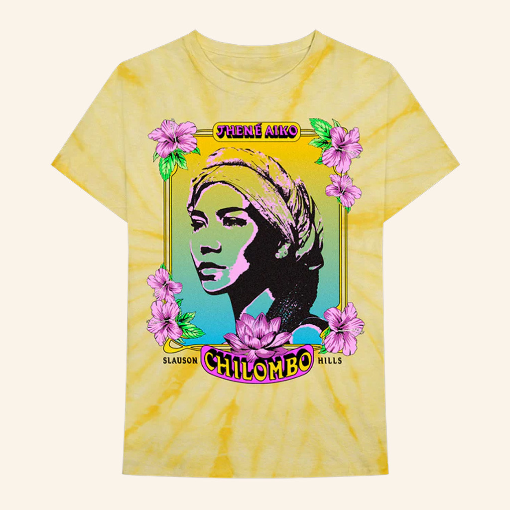 Jhene Aiko Merch Chilombo Lotus T-Shirt Gifts For Music Enthusiasts Jhene Aiko Merch Chilombo Lotus T-Shirt Gifts For Music Enthusiasts