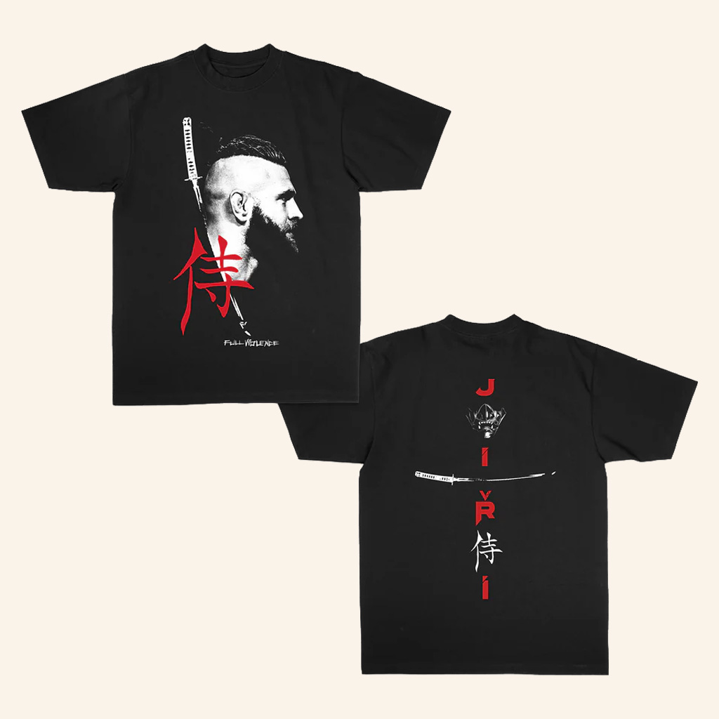 Jiri Prochazka Merch Samurai Jiri Black T-Shirt Gifts For UFC Fans