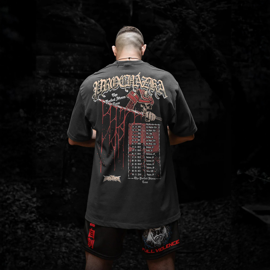 Jiri Prochazka Merch Samurai The Perfect Storm Tour T-Shirt Gift For Fans Jiri Prochazka Merch Samurai The Perfect Storm Tour T-Shirt Gift For Fans