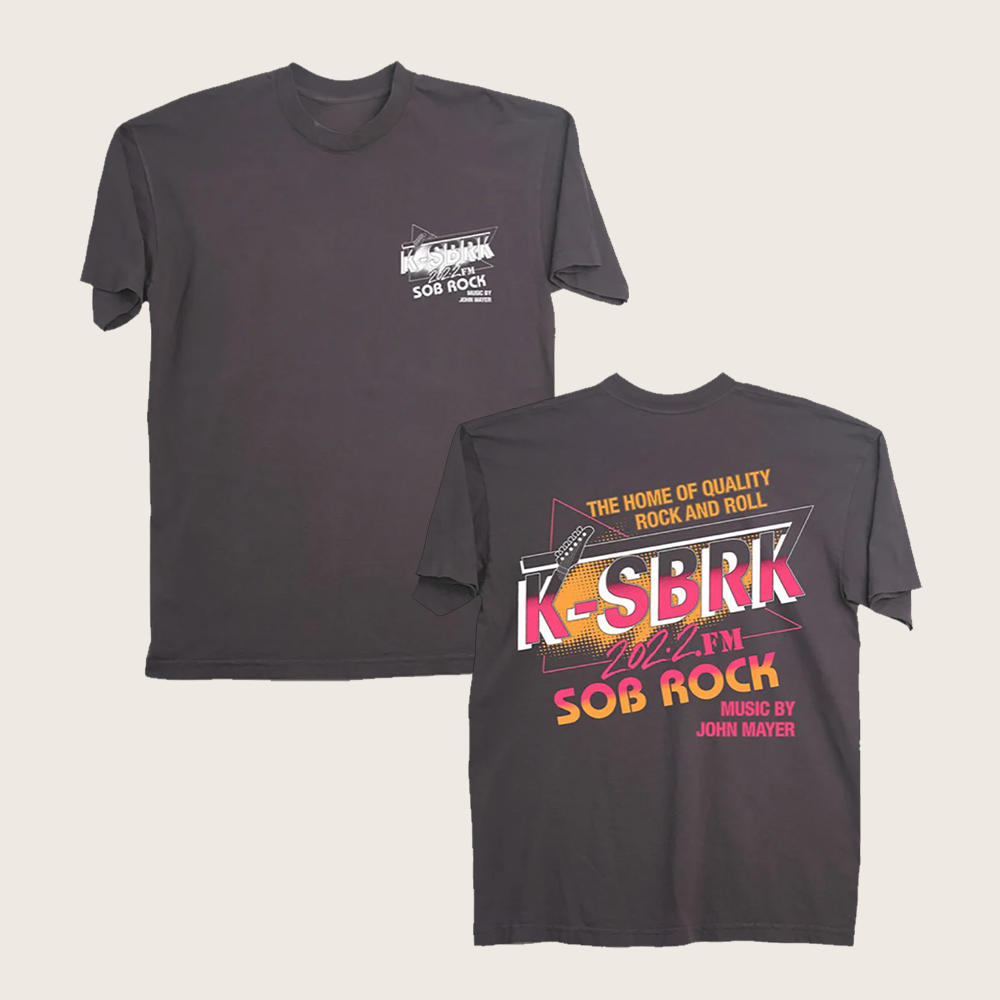 John Mayer Merch K SBRK Sob Rock T-Shirt Music Related Gifts For Guys