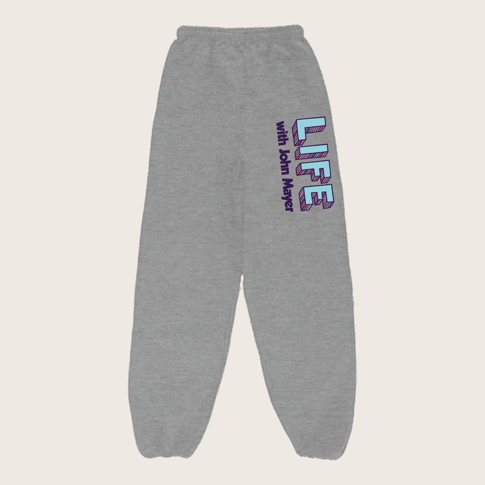 John Mayer Merch Life With John Mayer Sweatpants Music Lover Gift Ideas For Him John Mayer Merch Life With John Mayer Sweatpants Music Lover Gift Ideas For Him