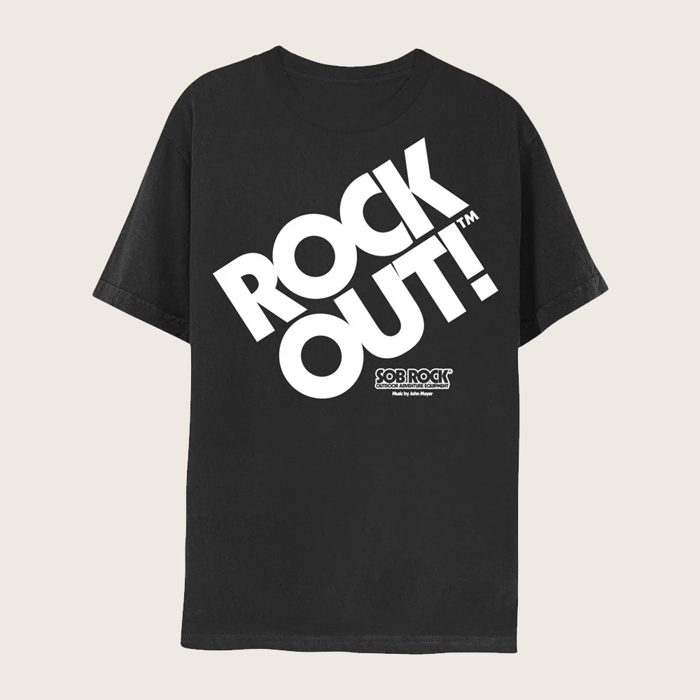 John Mayer Merch Rock Out Black T-Shirt Gifts For Music Enthusiasts