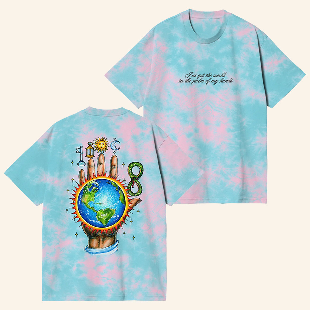 John Summit Merch The World In The Palm Of My Hands T-Shirt Gift Ideas For Friend John Summit Merch The World In The Palm Of My Hands T-Shirt Gift Ideas For Friend