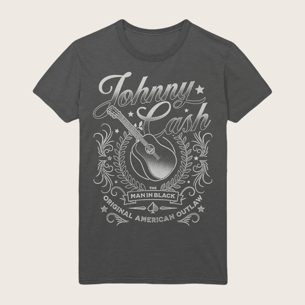 Johnny Cash Merch Guitar The Man In Black T-Shirt Gift Ideas For Music Lovers Johnny Cash Merch Guitar The Man In Black T-Shirt Gift Ideas For Music Lovers