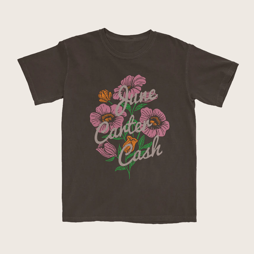 June Carter Cash Merch Flowers T-Shirt Christmas Gift Ideas For Her June Carter Cash Merch Flowers T-Shirt Christmas Gift Ideas For Her
