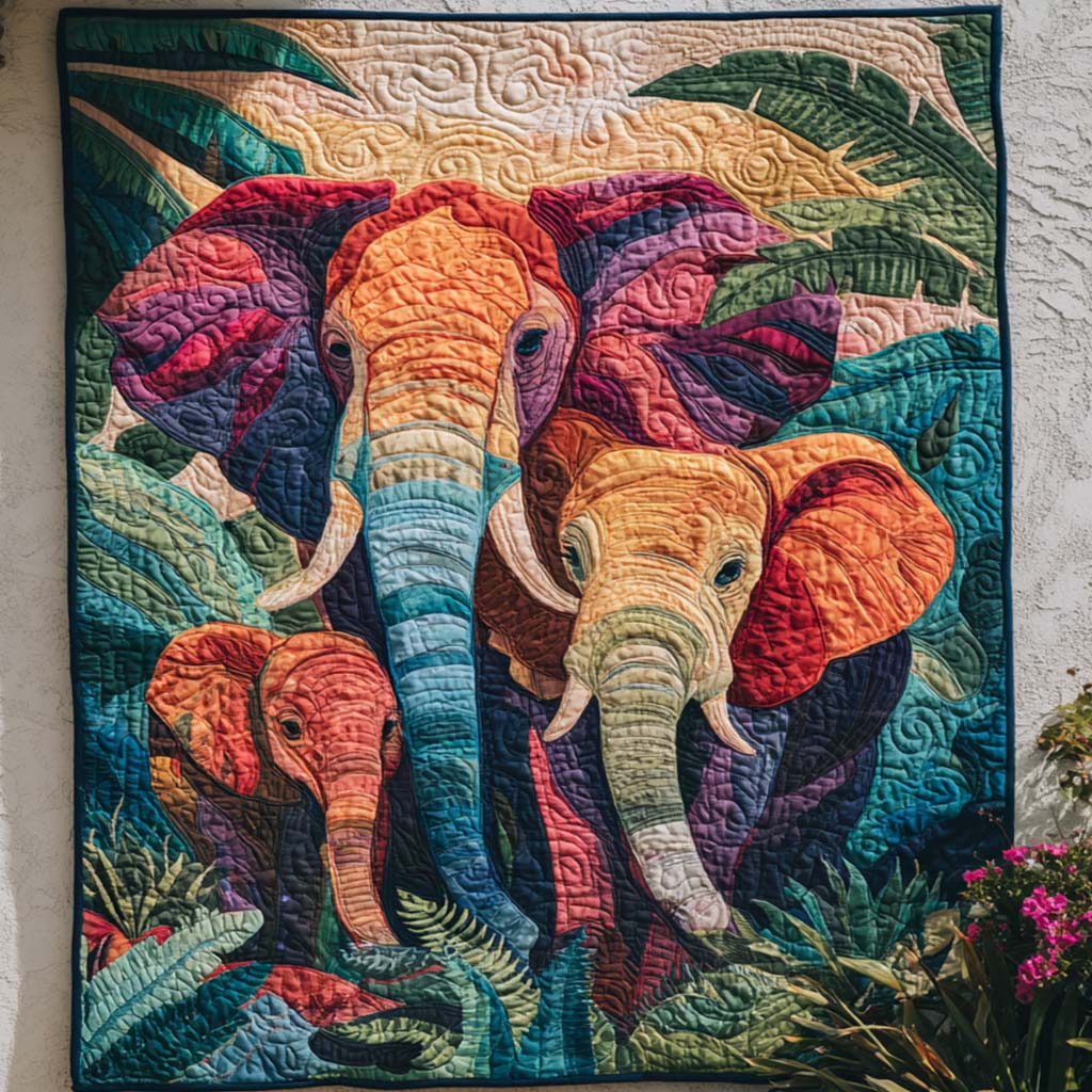 Jungle Royals Quilted Blanket Nice Throw Blanket Birthday Gifts For Elephant Lovers Jungle Royals Quilted Blanket Nice Throw Blanket Birthday Gifts For Elephant Lovers