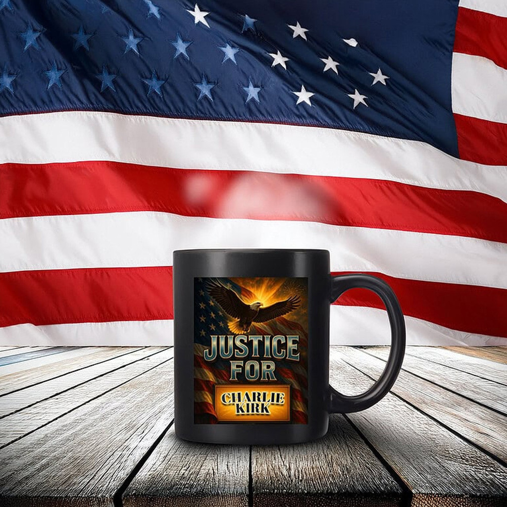 JUSTICE For Charlie Kirk Mug JUSTICE For Charlie Kirk Mug