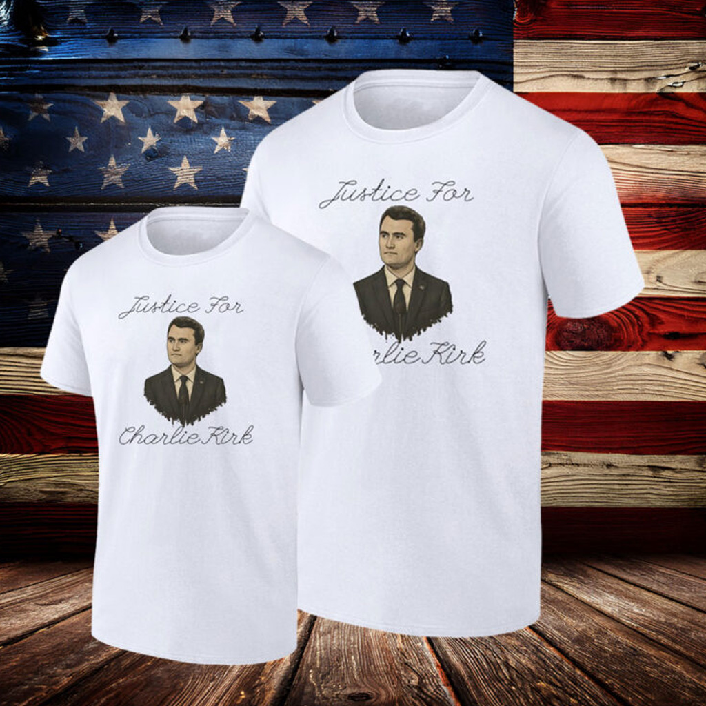 Justice for Charlie Kirk portrait shirt Justice for Charlie Kirk portrait shirt