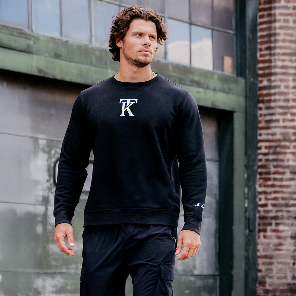 Kai Trump Merch Black KT Signature Unisex Sweatshirt Patriot Merch Gifts For Trump Supporters Kai Trump Merch Black KT Signature Unisex Sweatshirt Patriot Merch Gifts For Trump Supporters