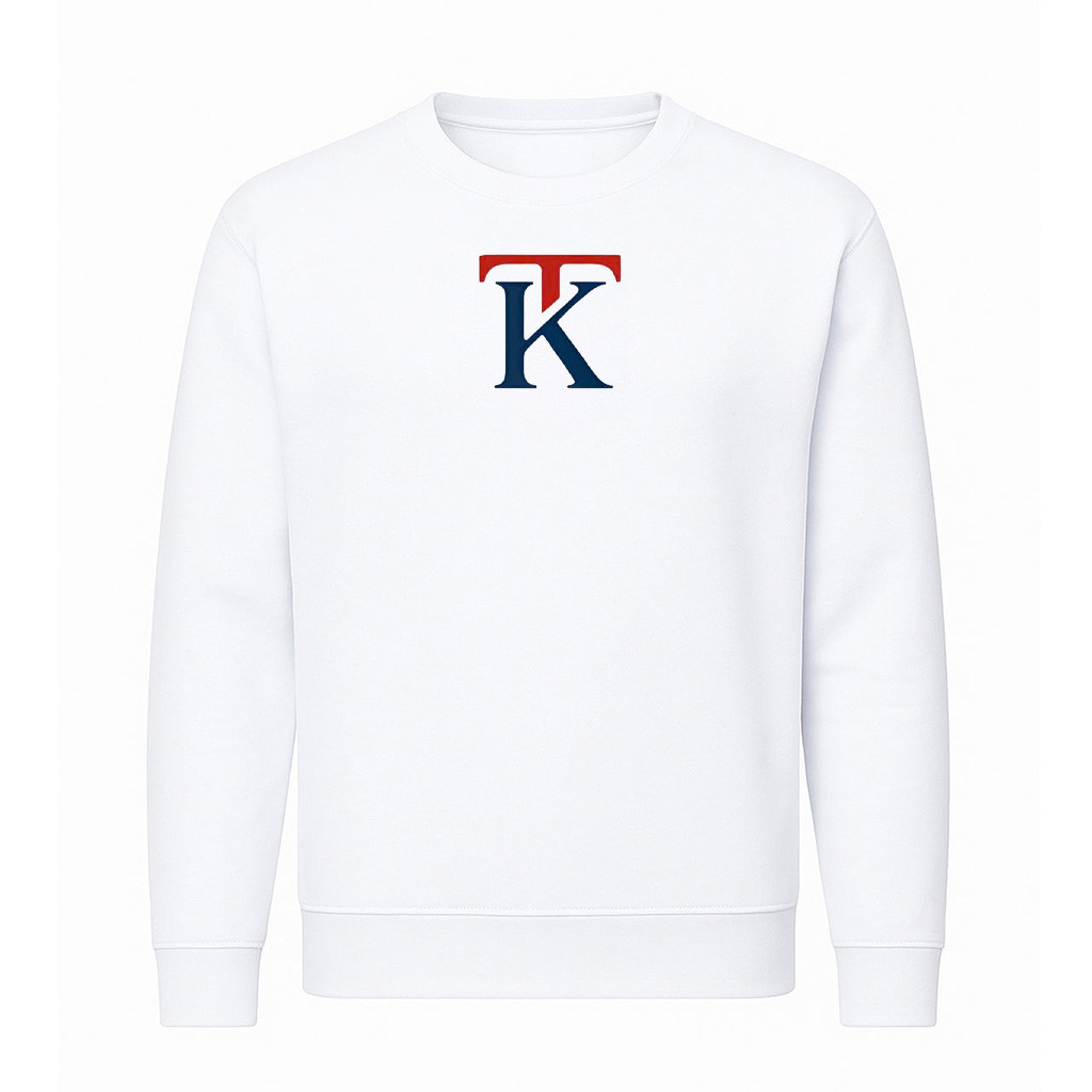 Kai Trump Merch KT Signature Unisex Sweatshirt White Donald Trump Merch Patriotic Gifts For Husband Kai Trump Merch KT Signature Unisex Sweatshirt White Donald Trump Merch Patriotic Gifts For Husband