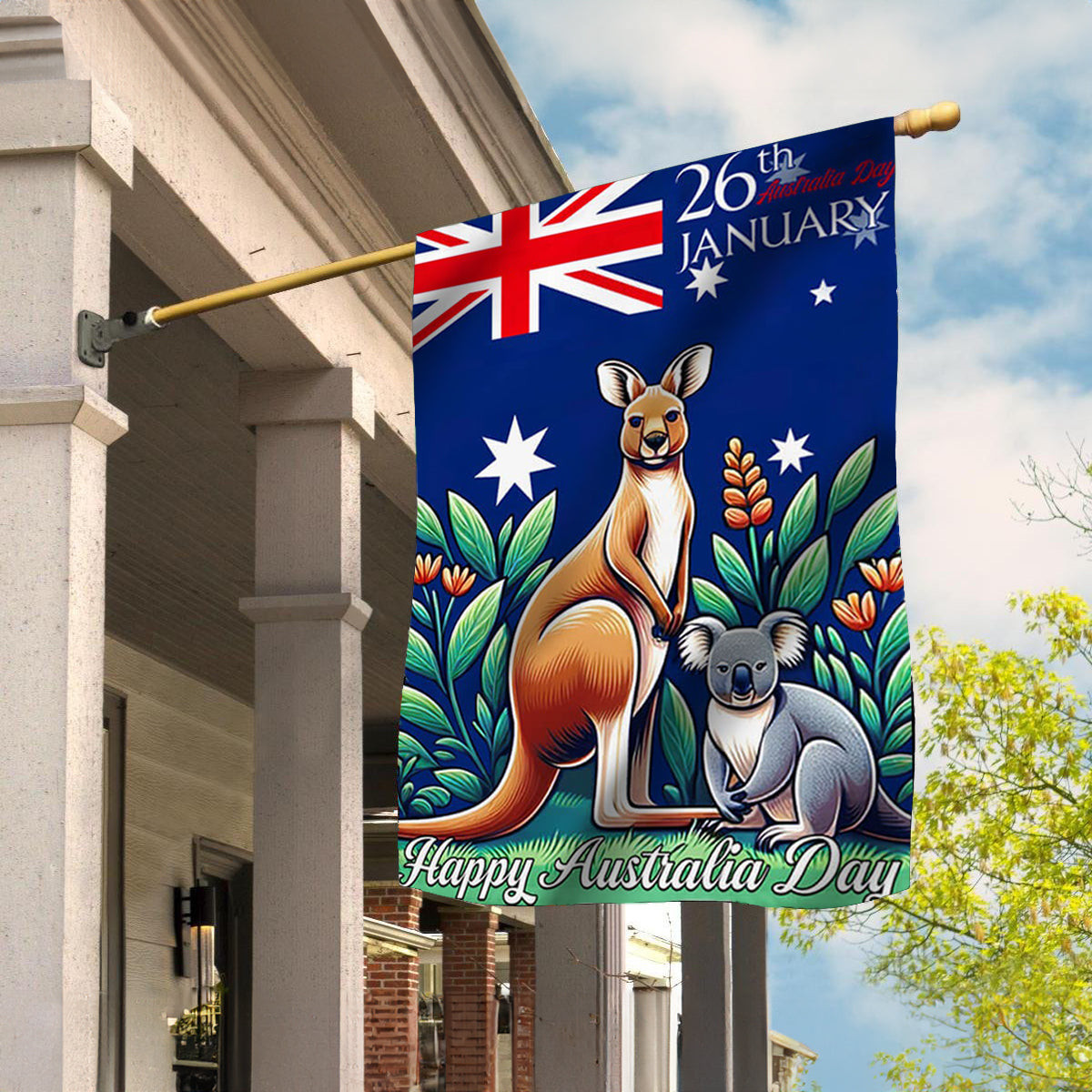 Kangaroo And Koala Happy Australia Day January 26Th Flag Australia Day Decorating Ideas Kangaroo And Koala Happy Australia Day January 26Th Flag Australia Day Decorating Ideas