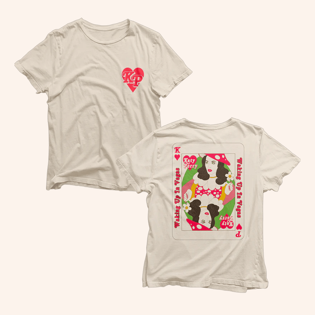 Katy Perry Merch Katy Poker Waking Up In Vegas T-Shirt Music Gift Ideas For Guys Katy Perry Merch Katy Poker Waking Up In Vegas T-Shirt Music Gift Ideas For Guys