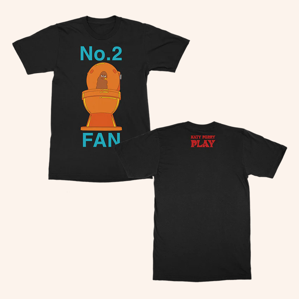 Katy Perry Merch No 2 Fan Black T-Shirt Music Related Gifts For Guys Katy Perry Merch No 2 Fan Black T-Shirt Music Related Gifts For Guys