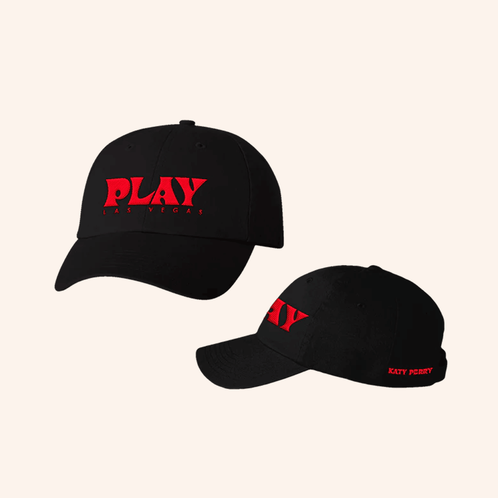 Katy Perry Merch Play Las Vegas Embroidered Hat Best Gifts For Music Lovers