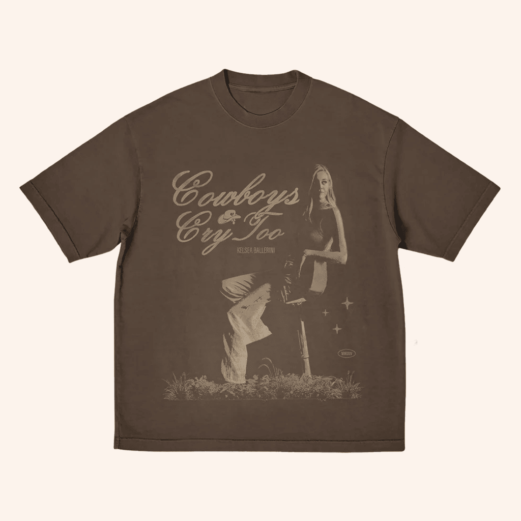 Kelsea Ballerini Merch Cowboys Cry Too Face T-Shirt Best Gifts For Music Lovers Kelsea Ballerini Merch Cowboys Cry Too Face T-Shirt Best Gifts For Music Lovers