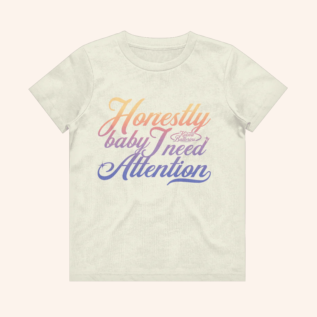 Kelsea Ballerini Merch Honestly Baby I Need Attention T-Shirt Gifts For Girlfriend Kelsea Ballerini Merch Honestly Baby I Need Attention T-Shirt Gifts For Girlfriend