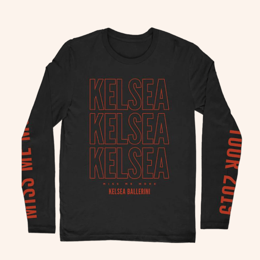 Kelsea Ballerini Merch Miss Me More 2019 Tour Long Sleeve Shirt Gift For Music Lovers Kelsea Ballerini Merch Miss Me More 2019 Tour Long Sleeve Shirt Gift For Music Lovers