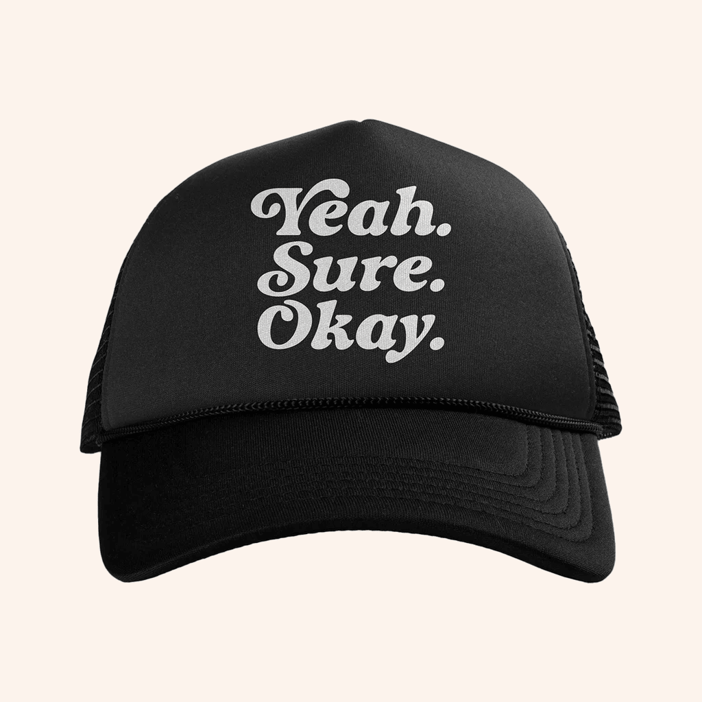 Kelsea Ballerini Merch Yeah Sure Okay Trucker Hat Gift Ideas For Him