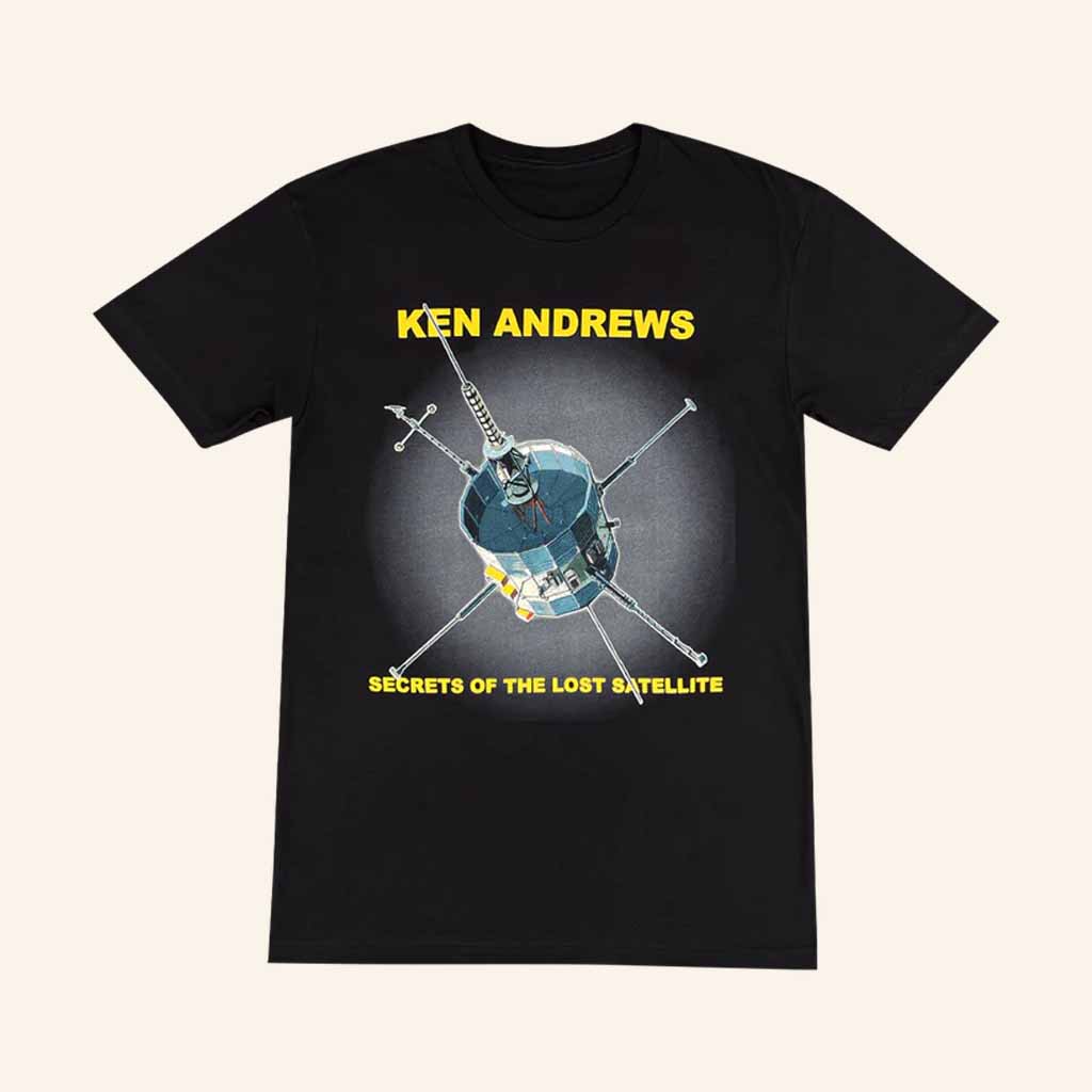 Ken Andrews Merch Secrets of the Lost Satellite T-Shirt Music Lover Gifts For Him Ken Andrews Merch Secrets of the Lost Satellite T-Shirt Music Lover Gifts For Him
