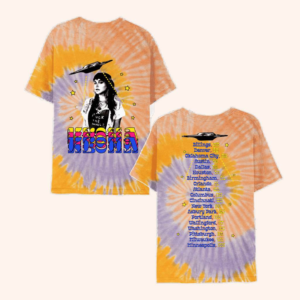 Kesha Merch Kesha UFO Tour Tie Dye Shirt Best Gifts For Music Lovers Kesha Merch Kesha UFO Tour Tie Dye Shirt Best Gifts For Music Lovers