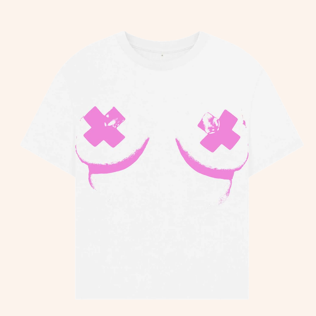 Kesha Merch Pasties White T-Shirt Unique Gifts For Music Lovers