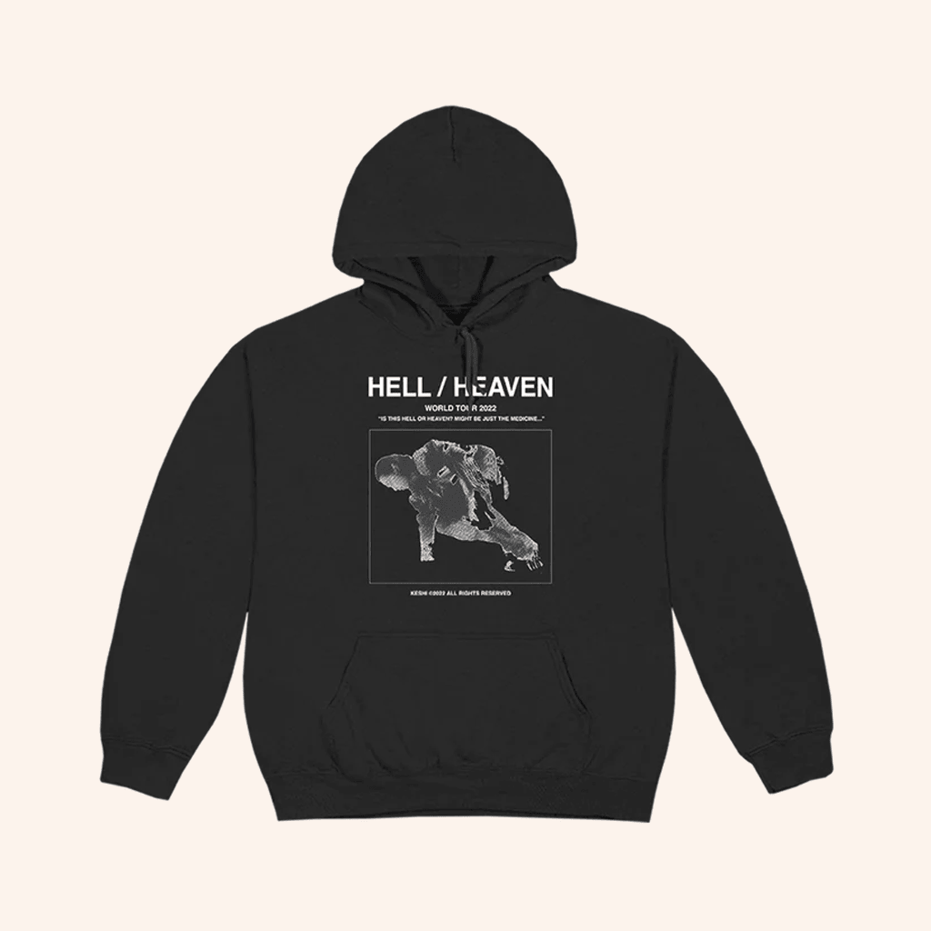 Keshi Merch Hell Heaven World Tour Hoodie Music Lover Gift Ideas For Him Keshi Merch Hell Heaven World Tour Hoodie Music Lover Gift Ideas For Him