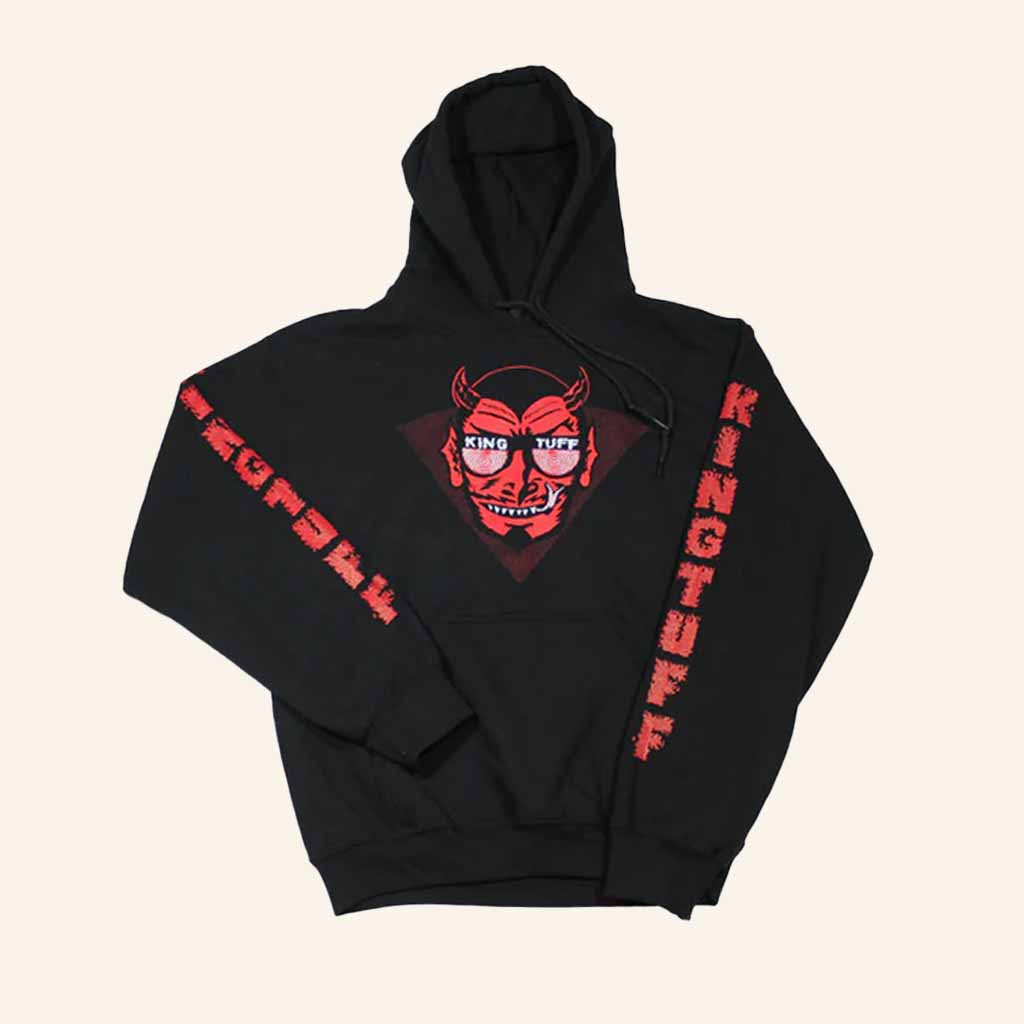 King Tuff Merch Red Devil Black Sweatshirt Christmas Gifts For Dad King Tuff Merch Red Devil Black Sweatshirt Christmas Gifts For Dad