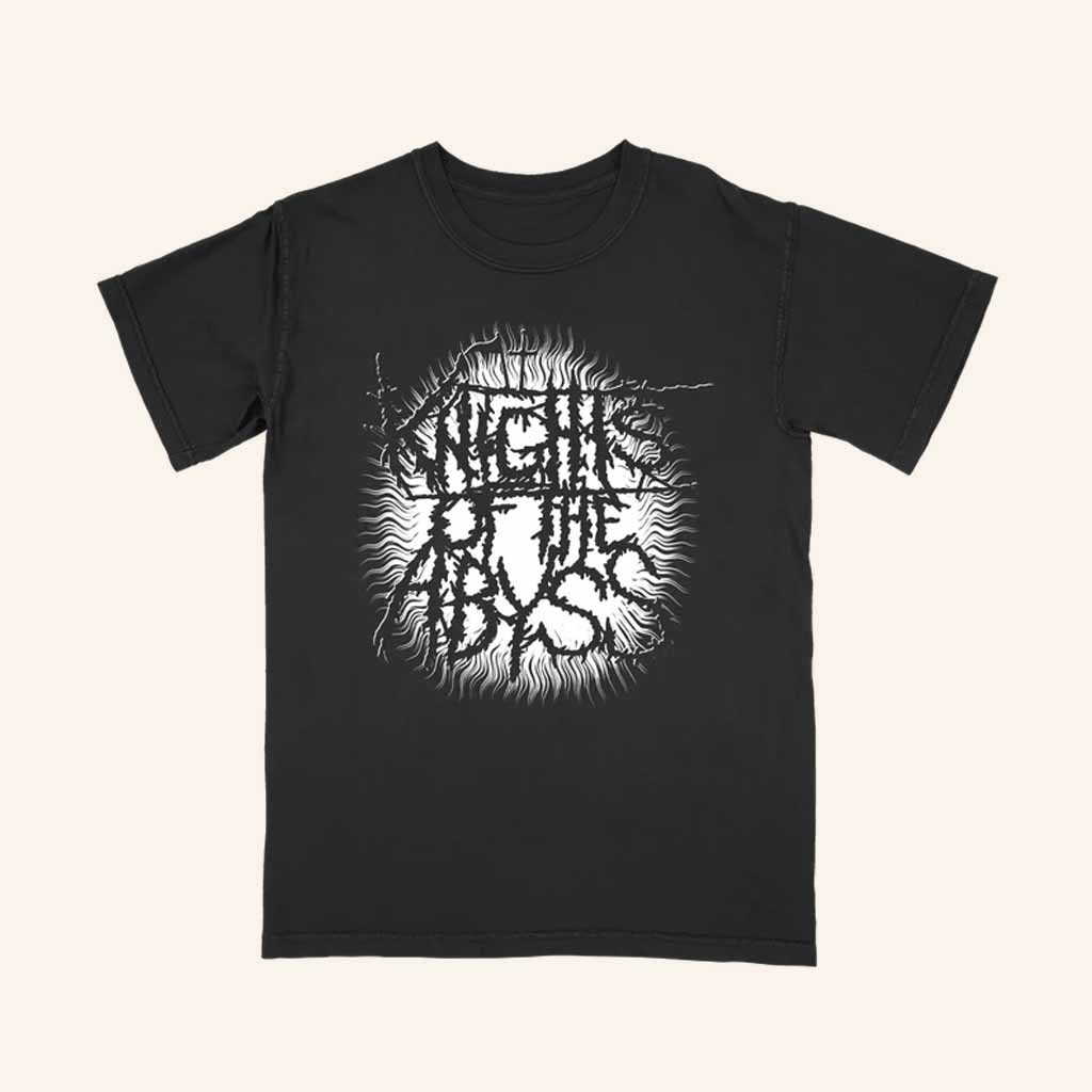 Knights Of The Abyss Merch White Splatter T-Shirt Christmas Gifts For Him Knights Of The Abyss Merch White Splatter T-Shirt Christmas Gifts For Him