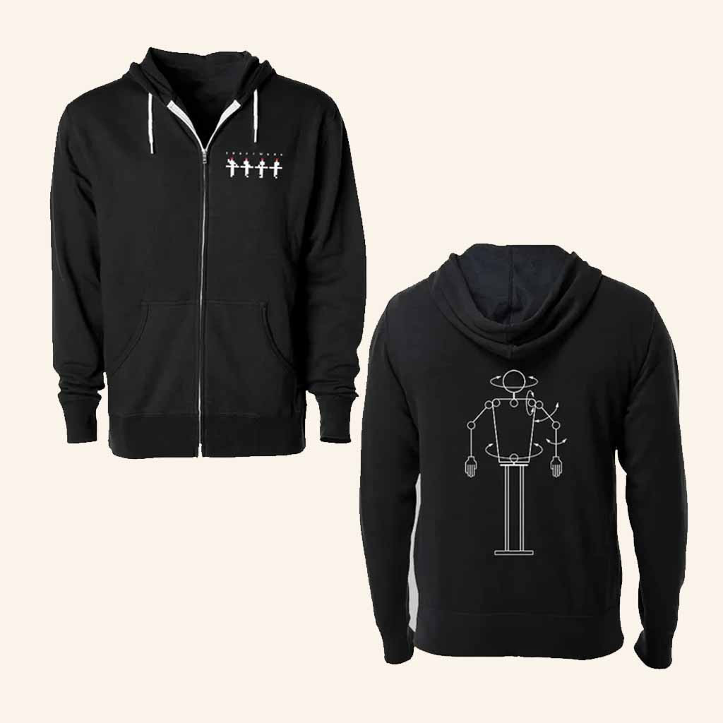 Kraftwerk Merch Kraftwerk Logo Robot Hoodie Christmas Ideas For Brother