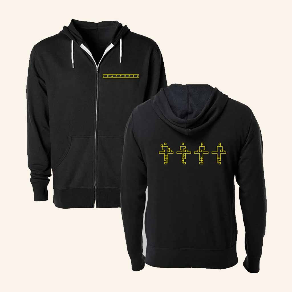 Kraftwerk Merch Kraftwerk Tour 2025 Zip Hoodie Unique Gifts For Music Lovers Kraftwerk Merch Kraftwerk Tour 2025 Zip Hoodie Unique Gifts For Music Lovers