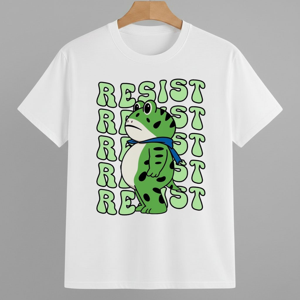 La grenouille de Portland Resist Shirt No Kings 8647 Movement Merch La grenouille de Portland Resist Shirt No Kings 8647 Movement Merch