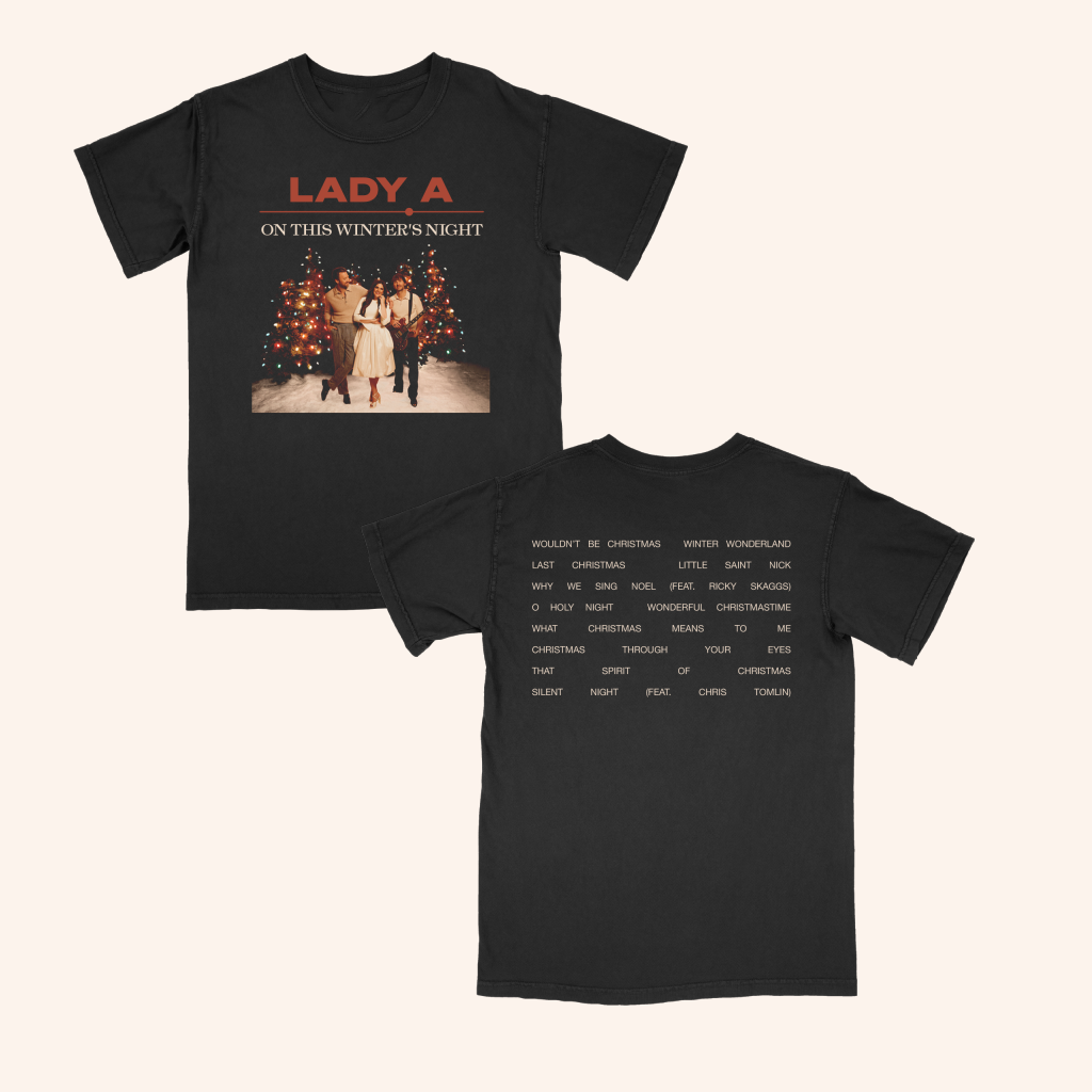 Lady A Merch On This Winter's Night Photo Shirt Christmas Gifts For Music Lovers Lady A Merch On This Winter's Night Photo Shirt Christmas Gifts For Music Lovers