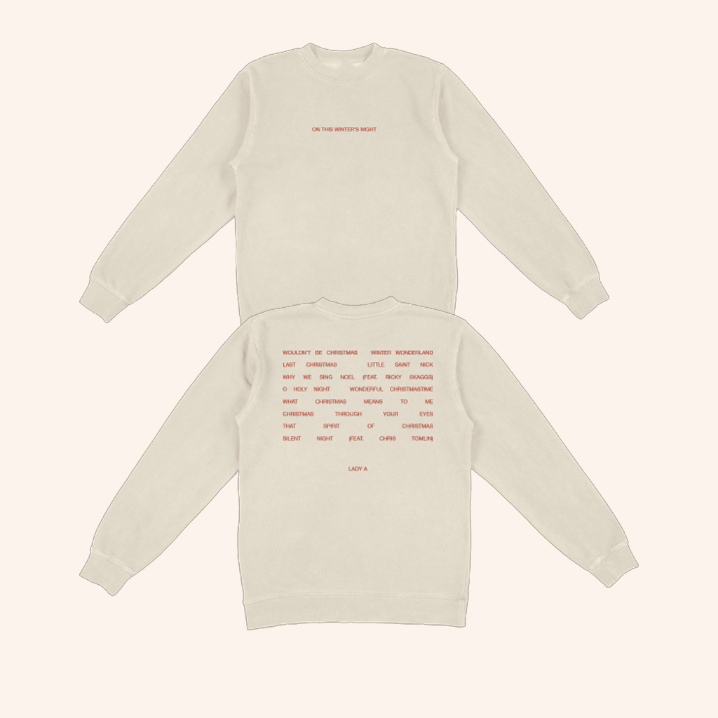 Lady A Merch On This Winter's Night Sweatshirt Unique Christmas Gifts For Her Lady A Merch On This Winter's Night Sweatshirt Unique Christmas Gifts For Her