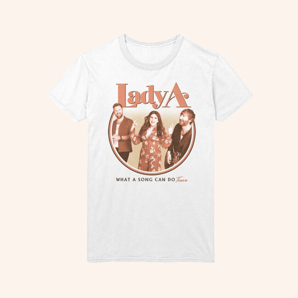 Lady A Merch What A Song Can Do Tour Photo T-Shirt Gifts For Music Lovers Lady A Merch What A Song Can Do Tour Photo T-Shirt Gifts For Music Lovers