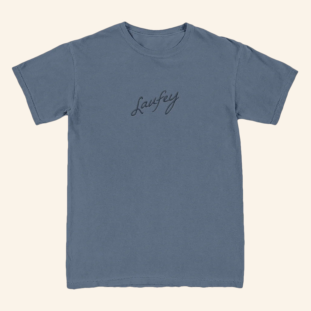 Laufey Merch Laufey Signature Logo T-Shirt Christmas Gifts For Husband Laufey Merch Laufey Signature Logo T-Shirt Christmas Gifts For Husband