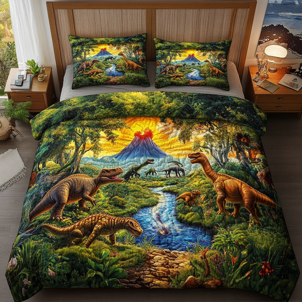 Lava Valley Quilted Bedding Set Duvet Cover Bed Sheet Set Dinosaur Gift Ideas Lava Valley Quilted Bedding Set Duvet Cover Bed Sheet Set Dinosaur Gift Ideas