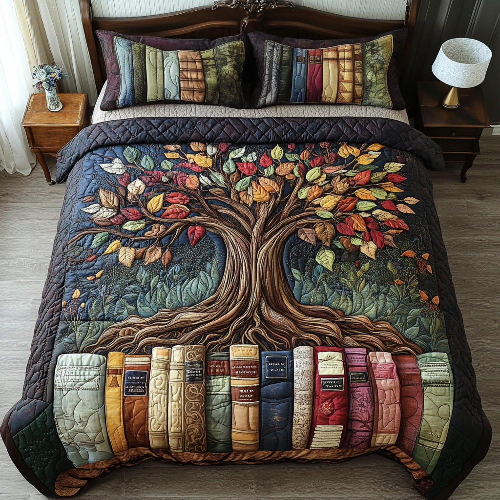 Learning Bloom Quilted Bedding Set Duvet Cover Bedspreads Great Book Lover Presents Learning Bloom Quilted Bedding Set Duvet Cover Bedspreads Great Book Lover Presents