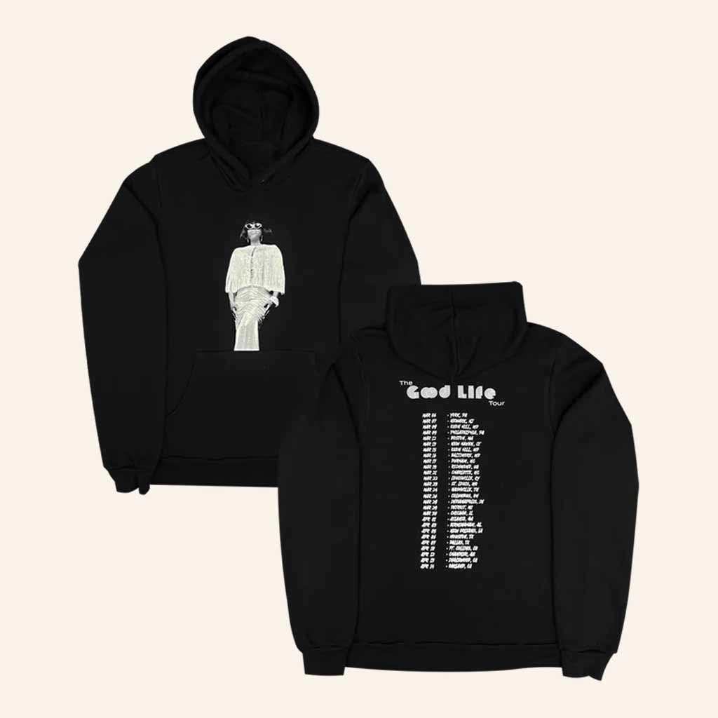 Ledisi Merch Posing Photo The God Life Tour Black Hoodie Gifts For Music Fans Ledisi Merch Posing Photo The God Life Tour Black Hoodie Gifts For Music Fans