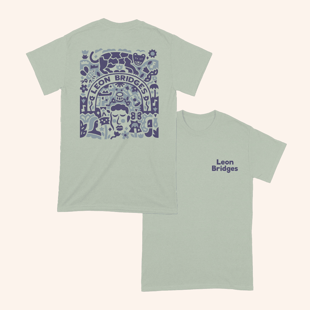 Leon Bridges Merch Abstract Leon T-Shirt Music Gift Ideas For Guys Leon Bridges Merch Abstract Leon T-Shirt Music Gift Ideas For Guys