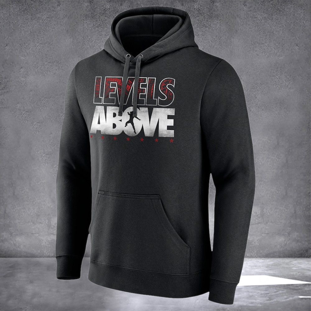 Levels Above Hoodie Clothing Gift Ideas For Wrestling Fans