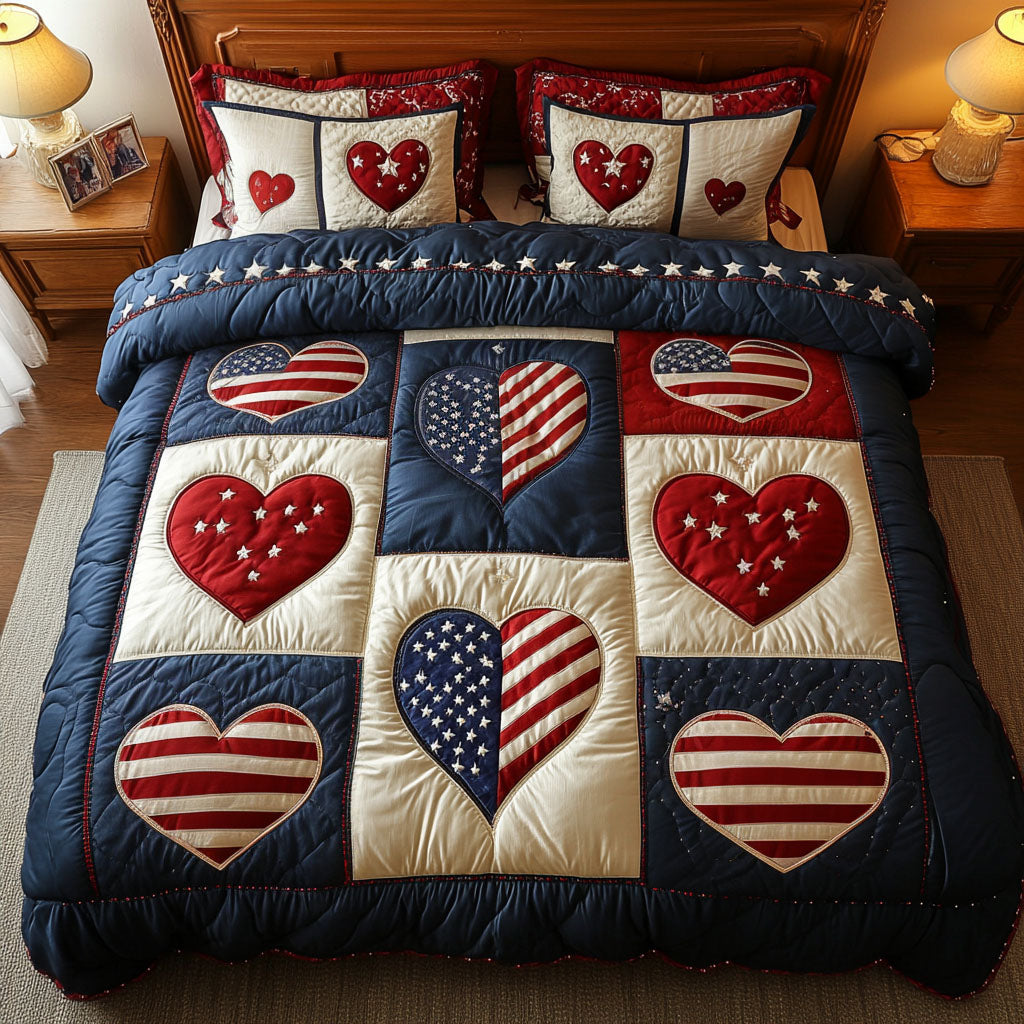 Liberty Beats Quilted Bedding Set Duvet Cover Bedspreads Patriotic Presents Liberty Beats Quilted Bedding Set Duvet Cover Bedspreads Patriotic Presents