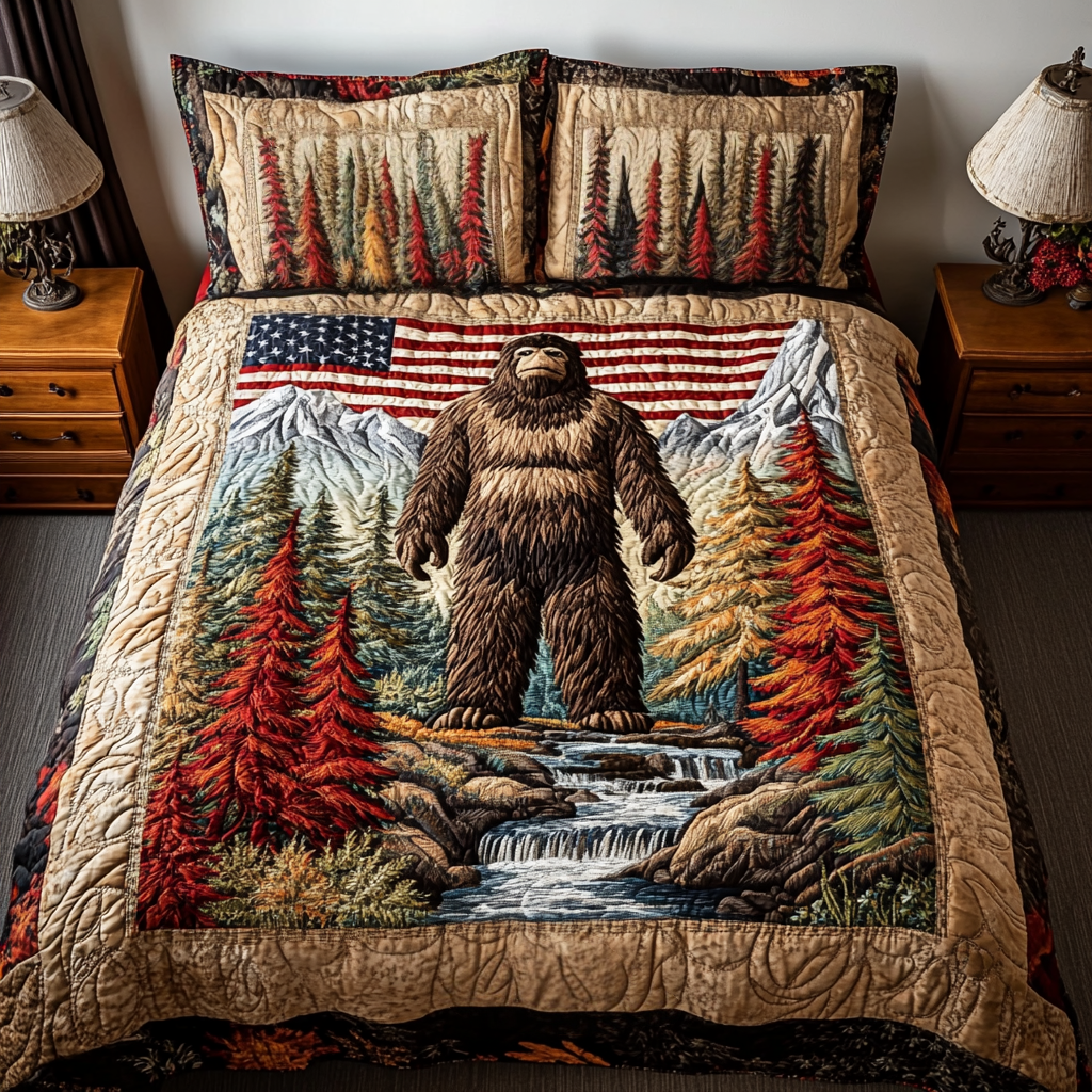 Liberty Legend Quilted Bedding Set Duvet Cover Merch Unique Sasquatch Gifts Liberty Legend Quilted Bedding Set Duvet Cover Merch Unique Sasquatch Gifts