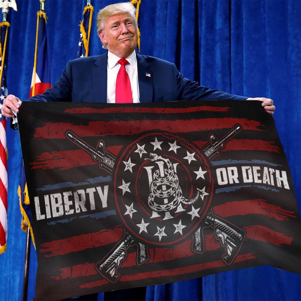 Liberty Or Death Flag Don't Tread On Me Gadsden Flag 2nd Amendment Patriot Merch Liberty Or Death Flag Don't Tread On Me Gadsden Flag 2nd Amendment Patriot Merch