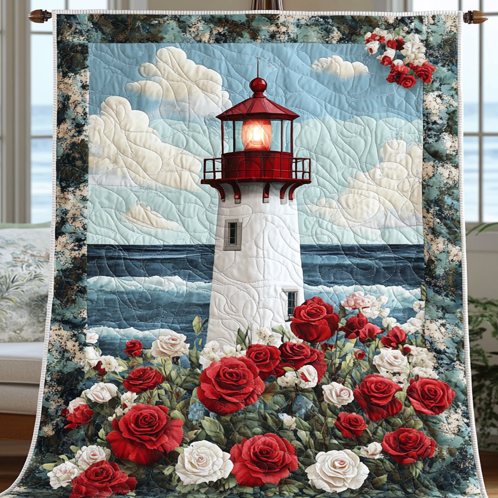 Lighthouse Breeze Quilted Blanket Sofa Throw Blanket Best Lighthouse Gifts Christmas Lighthouse Breeze Quilted Blanket Sofa Throw Blanket Best Lighthouse Gifts Christmas