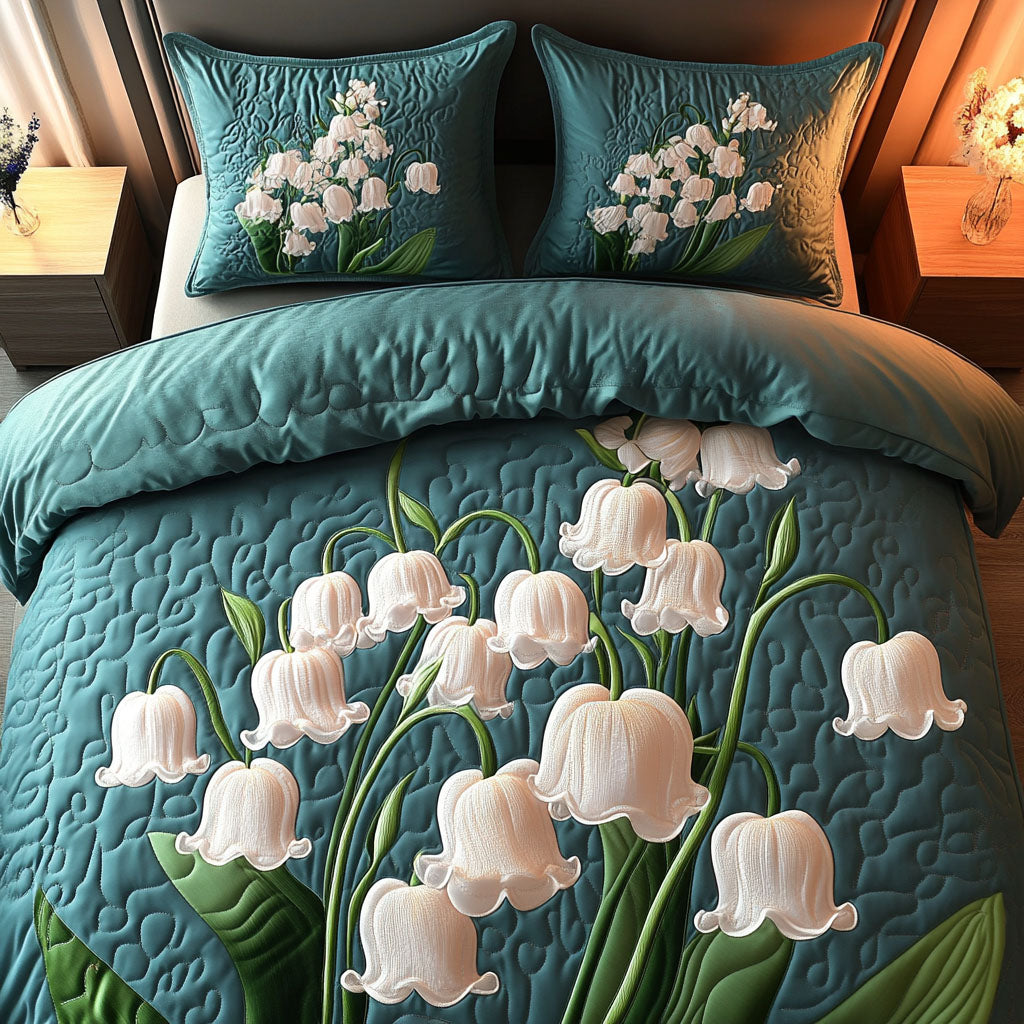 Lily Bouquet Quilted Bedding Set Duvet Cover Bedspread FlowerLily Inspired Gifts Lily Bouquet Quilted Bedding Set Duvet Cover Bedspread FlowerLily Inspired Gifts